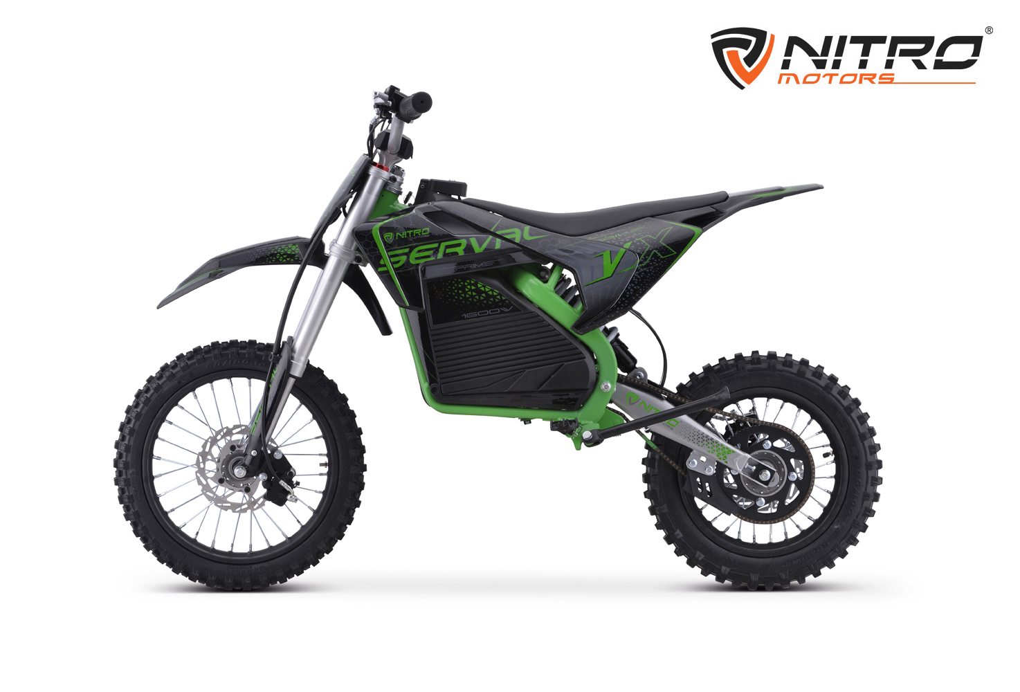 Menila Import NITRO E Dirtbike Serval VX 1600W 48V15Ah 14 12 Art Nr